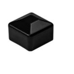 Koncovka montážnej lišty PV 40x40 - čierna