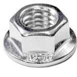 Prírubová matica - zúbkovaná M10 INOX DIN6923 PU=100ks