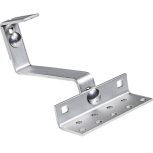 Dvojitý nastaviteľný držiak háku L150 plochá tyč